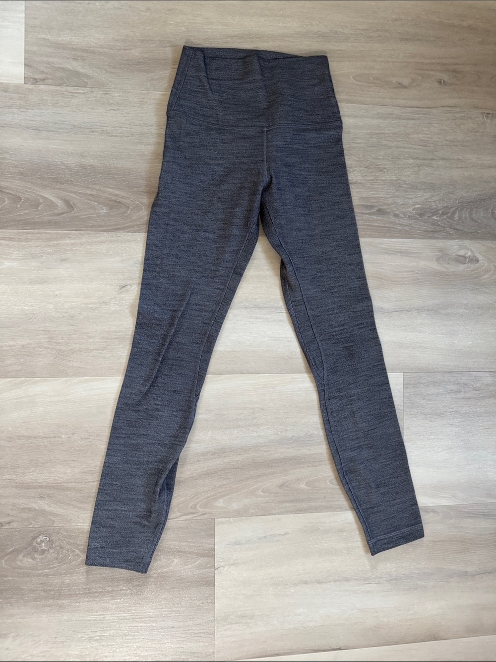 lululemon athletica Heathered Charcoal High-Rise Leggings